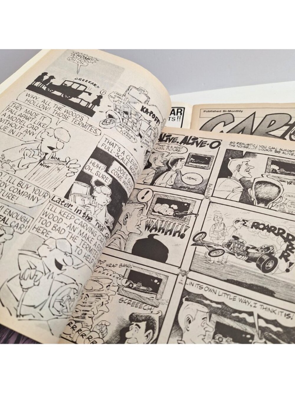 CARtoons Magazine Poster Calendar Monster Truck Oct Dec 89 Aug 91 Vintage Lot - Picture 9 of 16